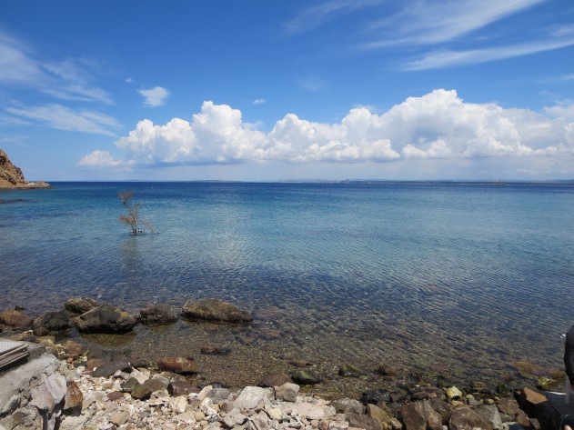 Blue Skies Aegean Sea